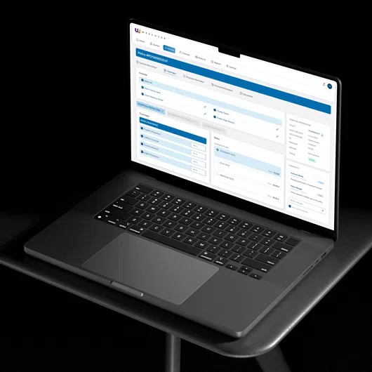 Plataforma de seguridad del portal Weecover SaaS