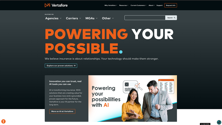 Vertafore AMS360 solution