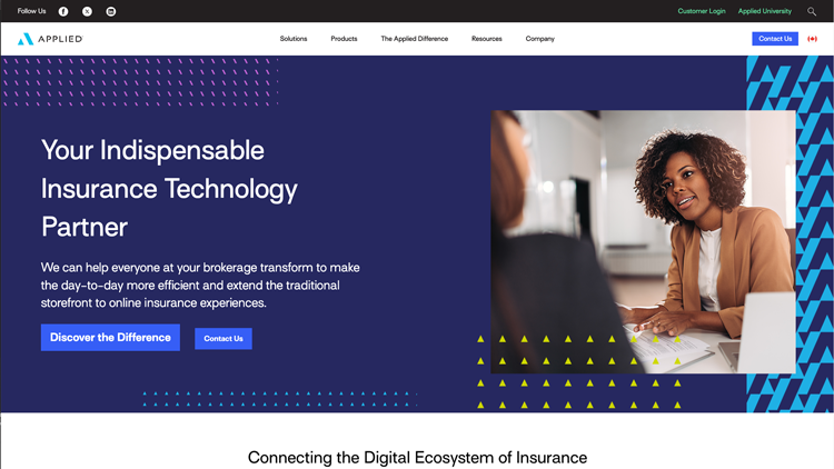 applied epic platform global brokerages software