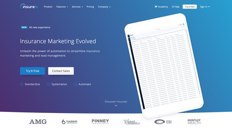 insureio insurance crm weecover platform